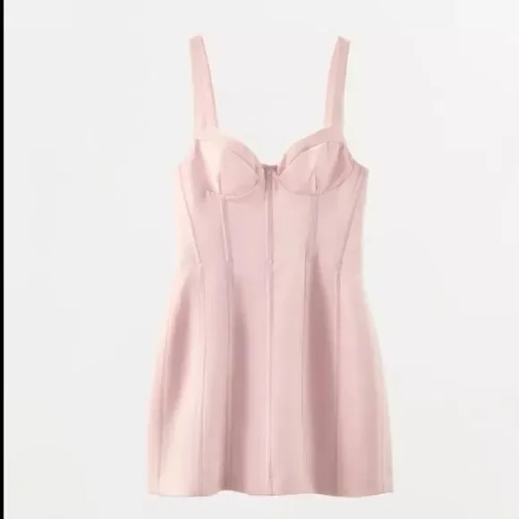 zara satin mini dress pink Women's Short Dresses | Explore our New Arrivals